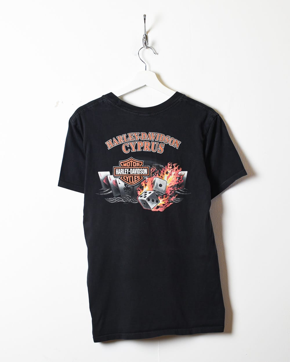 Black Harley Davidson V Twin T-Shirt - Medium