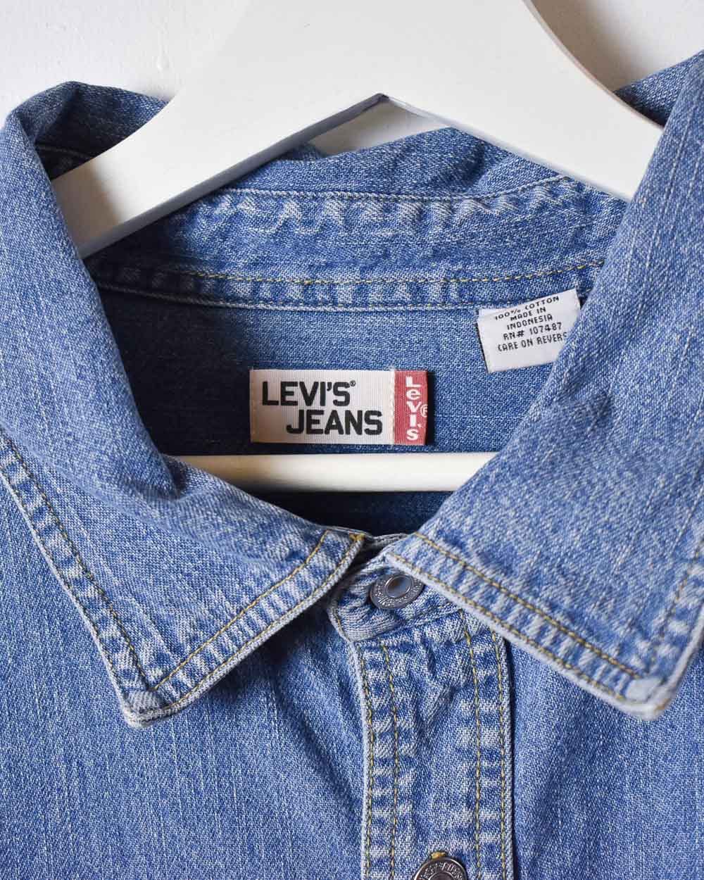 Blue Levi's Denim Overshirt - XXX-Large