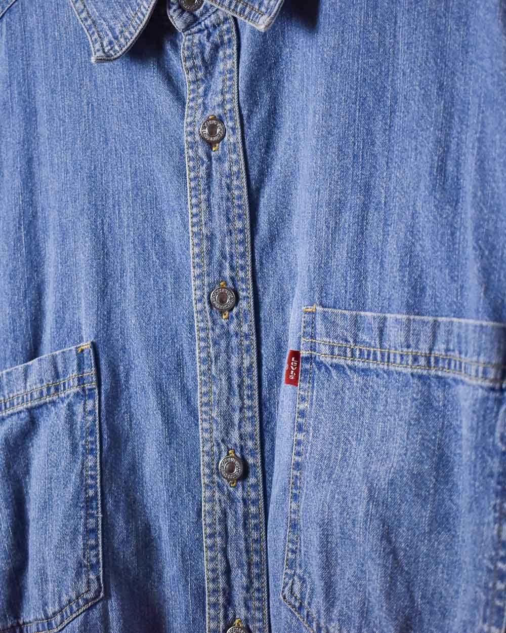 Blue Levi's Denim Overshirt - XXX-Large