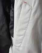 Stone Reebok NFL Tampa Bay Buccaneers Fleece Lined Hooded Coat - Large