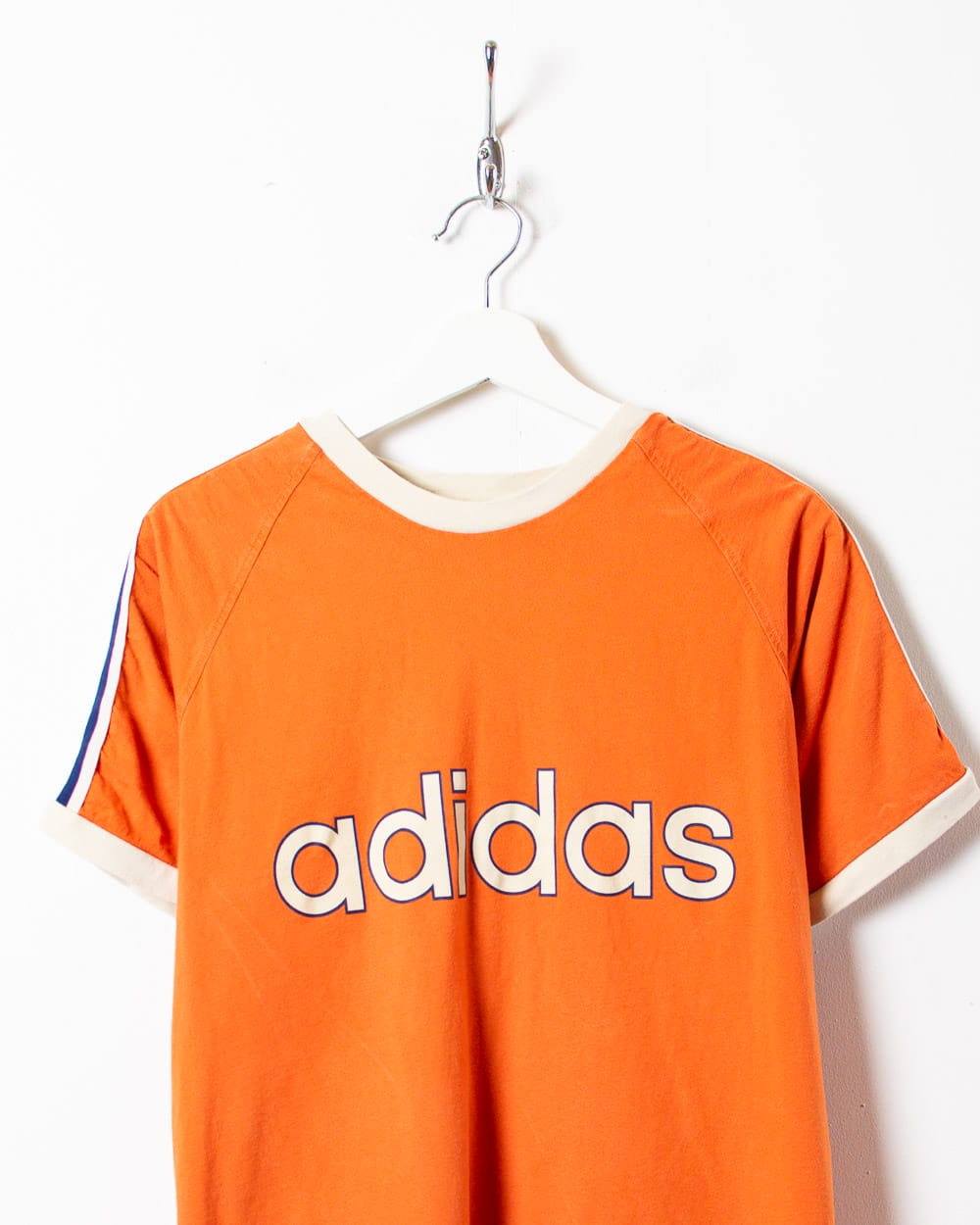 Orange Adidas T-Shirt - Large