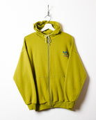 Green Adidas Zip-Through Hoodie - Small