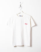 White Fila T-Shirt - X-Small