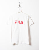 White Fila T-Shirt - X-Small