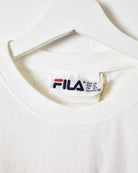 White Fila T-Shirt - X-Small