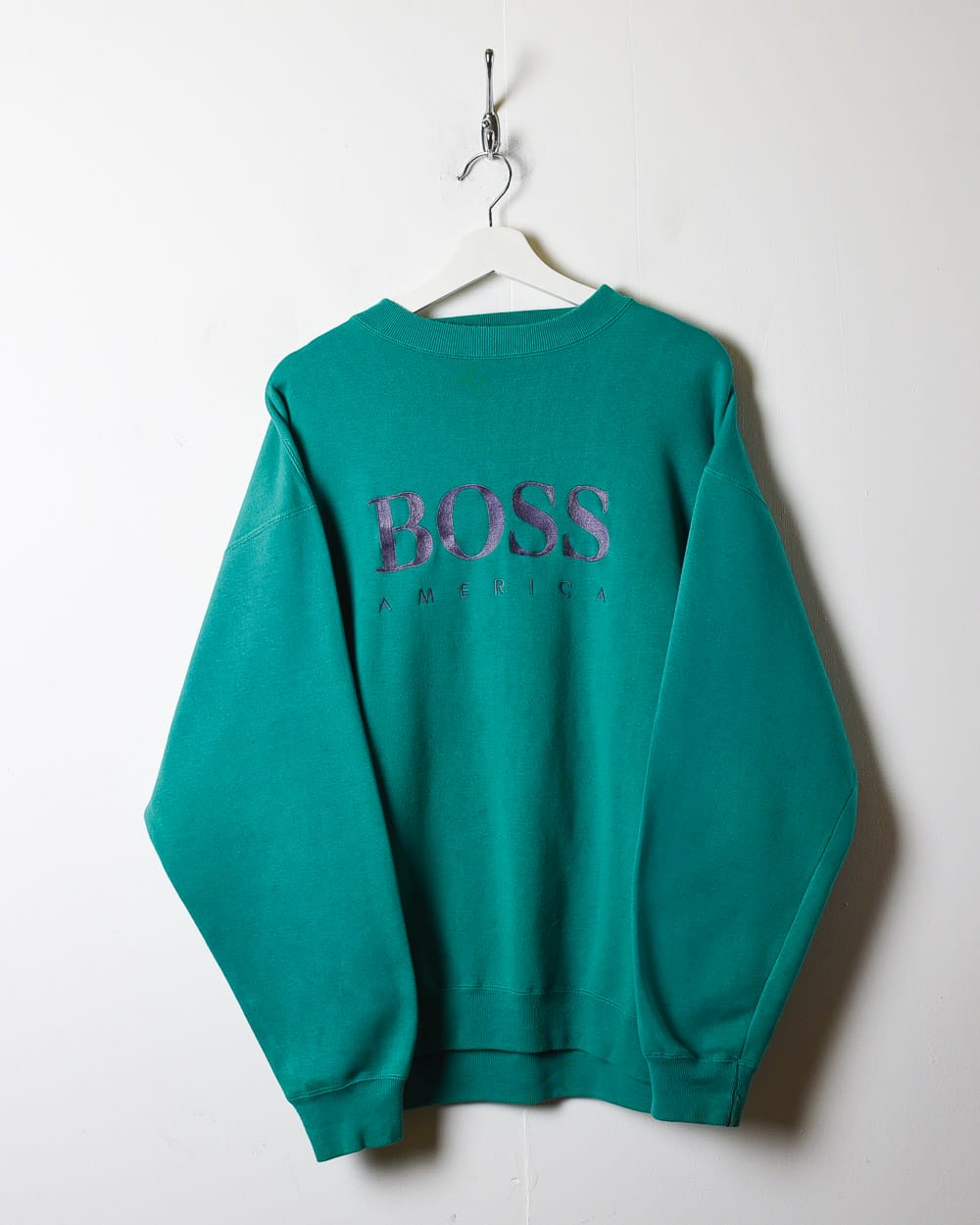 Hugo boss sweatshirt discount green