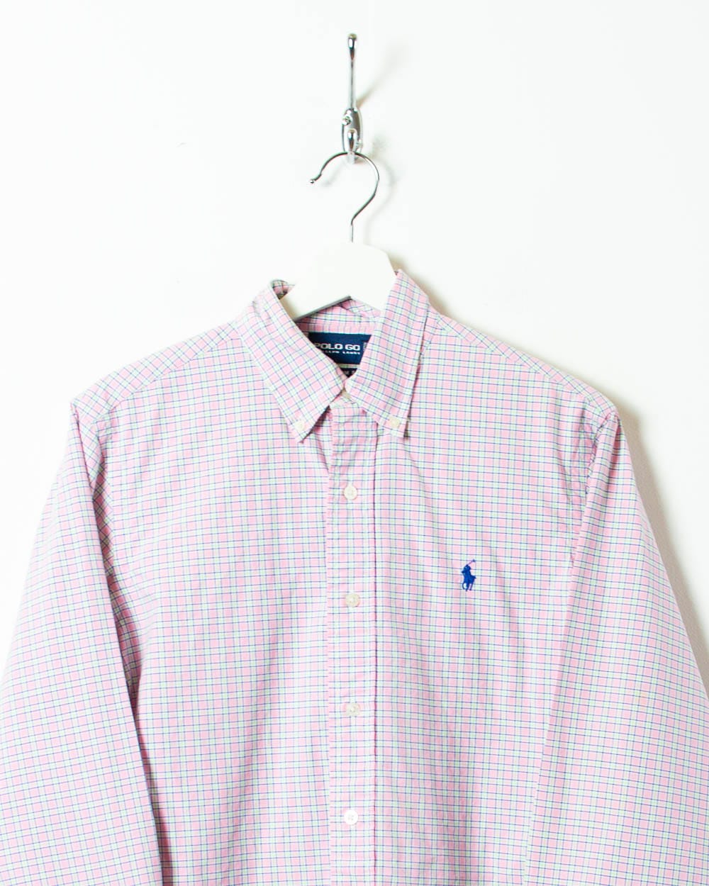 Pink Polo Golf Ralph Lauren Checked Shirt - Small
