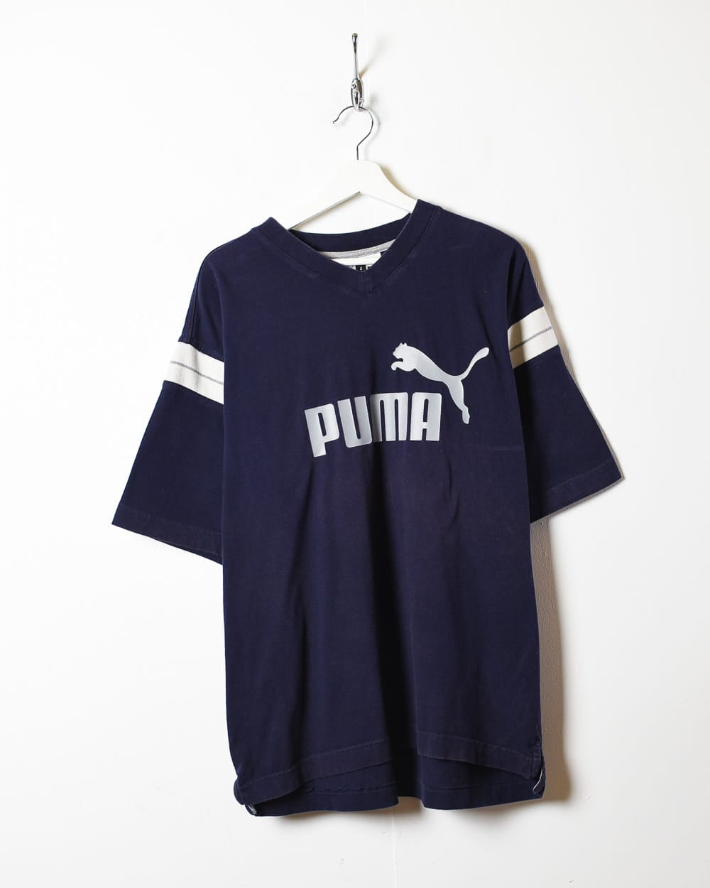 Navy Puma T-Shirt - Large