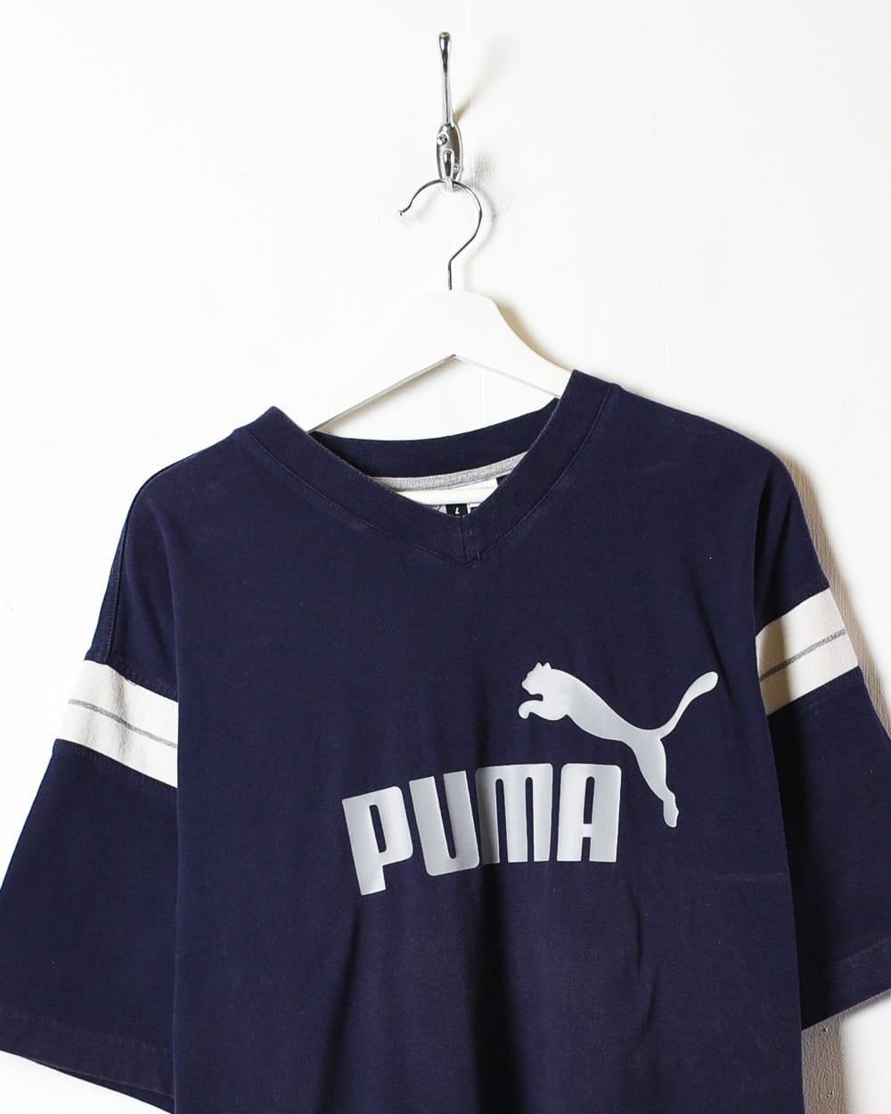 Navy Puma T-Shirt - Large