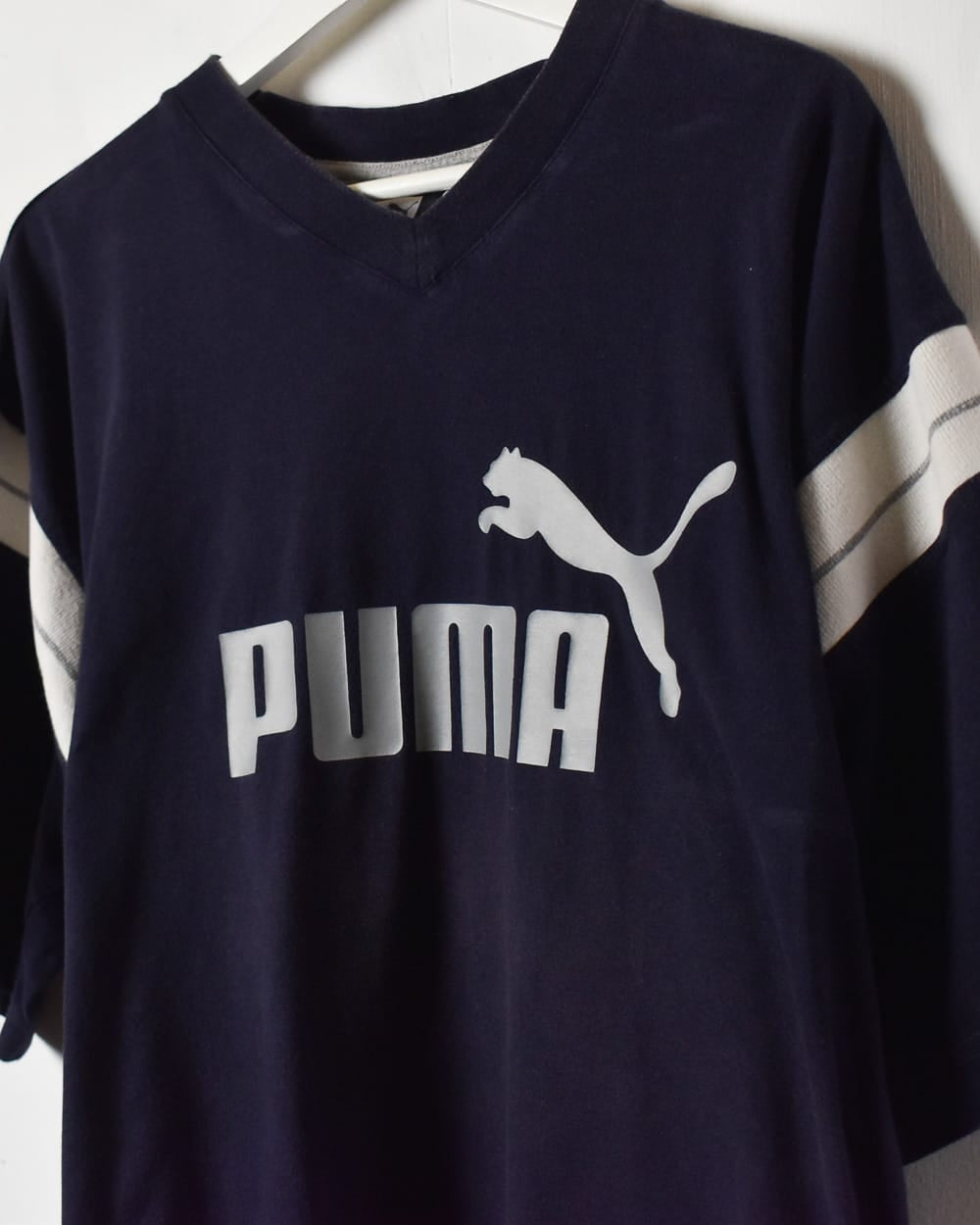 Navy Puma T-Shirt - Large