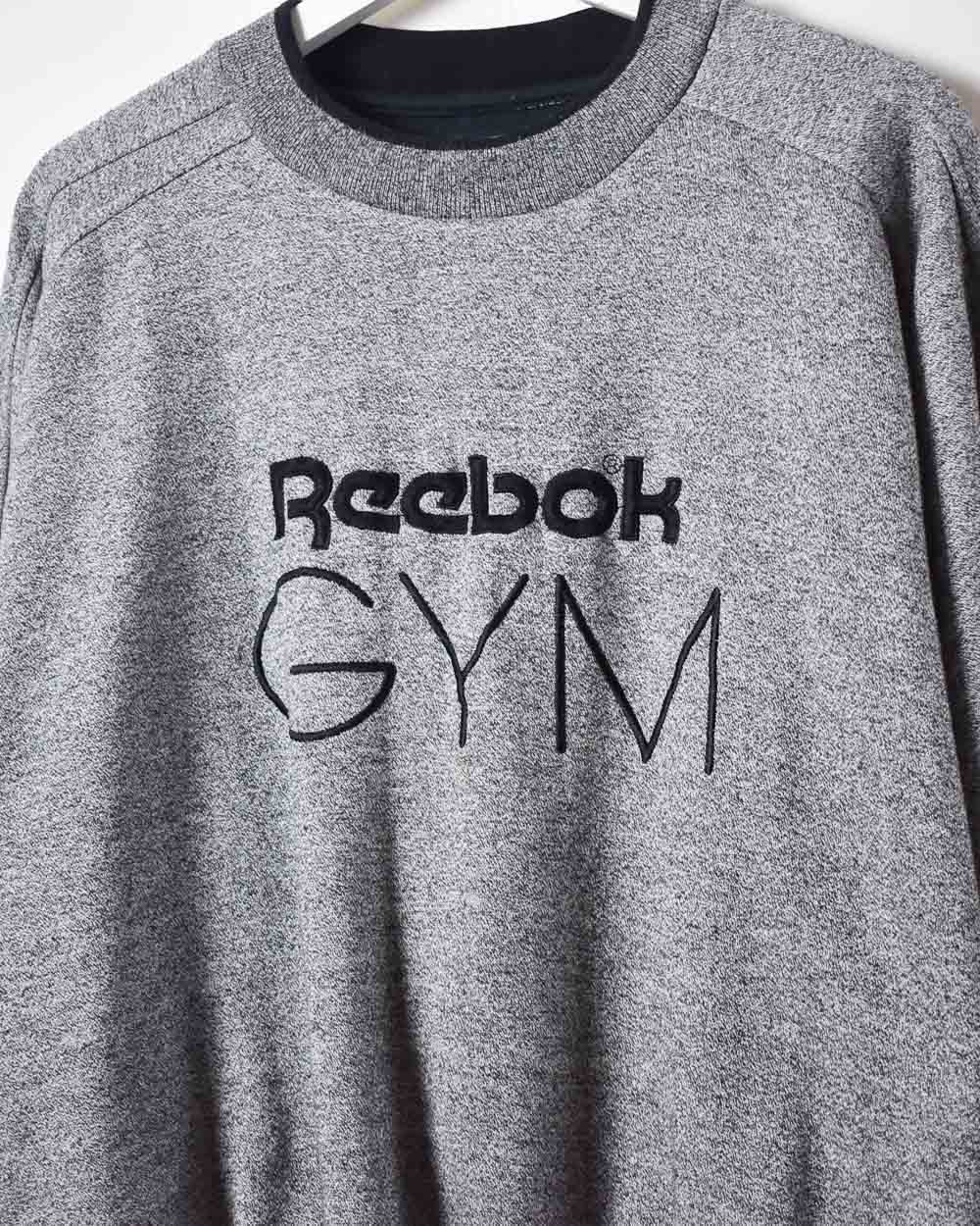 Stone Reebok Gym Sweatshirt - Small