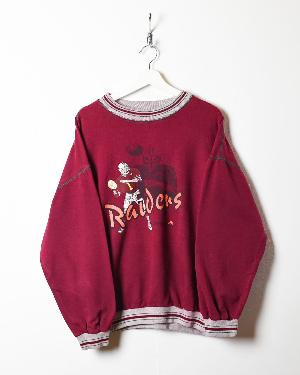 Maroon J'Hauber Raiders Sweatshirt - Medium