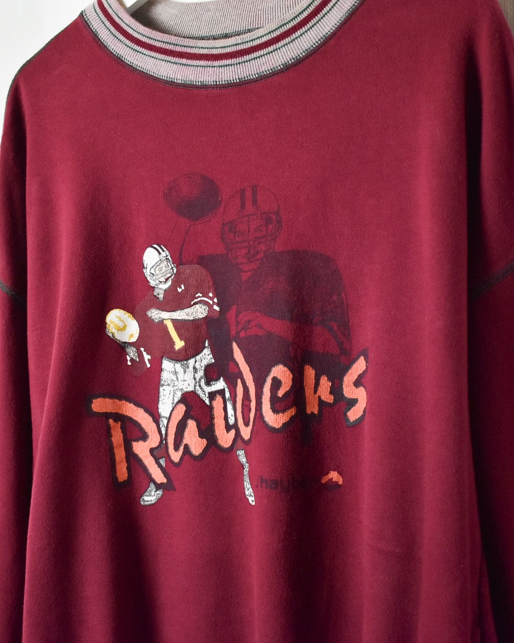 Maroon J'Hauber Raiders Sweatshirt - Medium