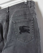 Grey Burberry Jeans - W34 L29