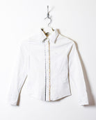 White Burberry Shirt - Small Women's