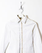 White Burberry Shirt - Small Women's