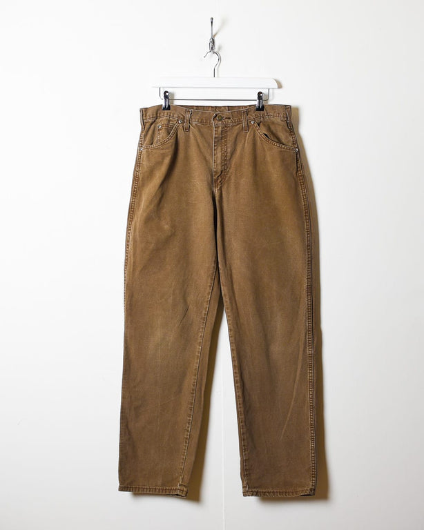 Brown Dickies Carpenter Jeans - W34 L32