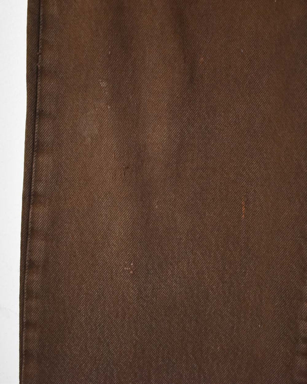 Brown Levi's 501 Jeans - W32 L32