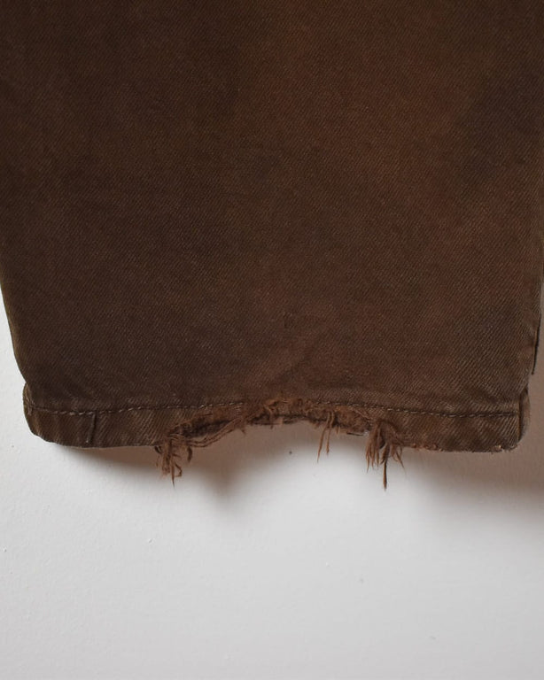 Brown Levi's 501 Jeans - W32 L32
