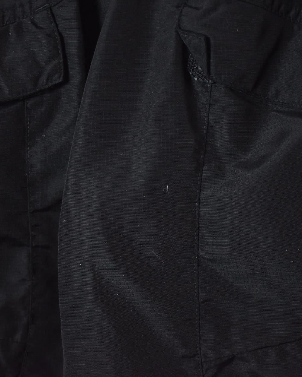 Black Nike Air Cargo Tracksuit Bottoms - Large