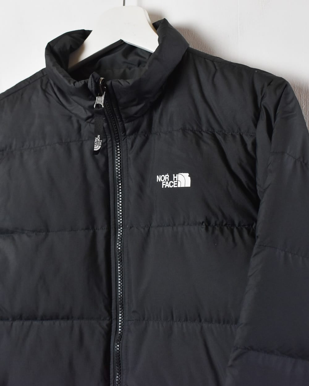 Black The North Face Nuptse 550 Reversible Puffer Jacket - Small Women's