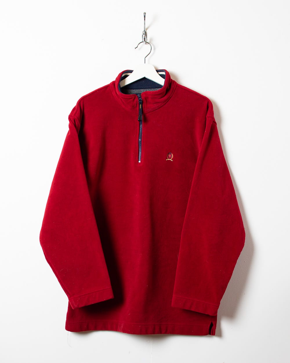 Tommy hilfiger sale red fleece