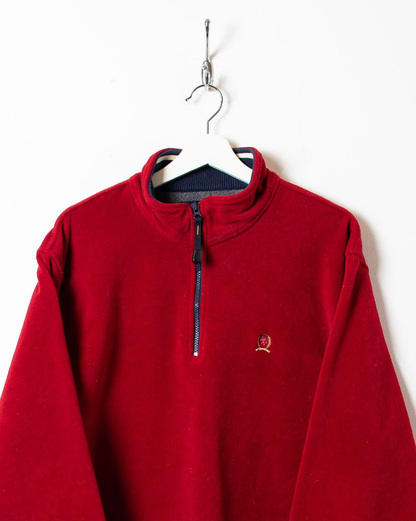 tommy hilfiger half zip vintage