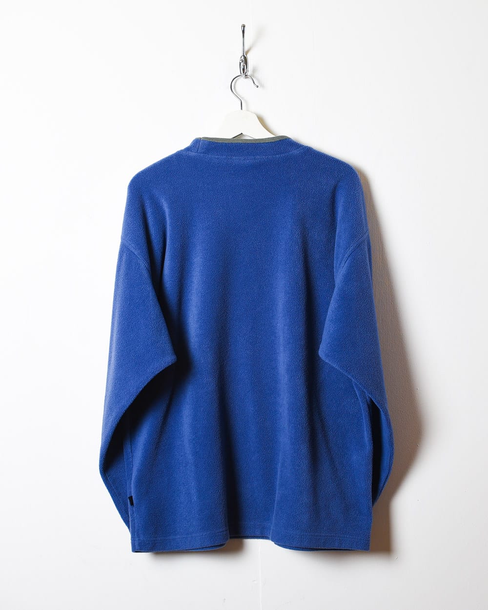 Blue Adidas Pullover Fleece - Medium