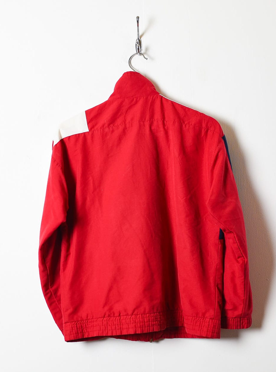 Red Adidas Tracksuit Top - X-Small