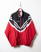 Black Adidas Windbreaker Jacket - Large