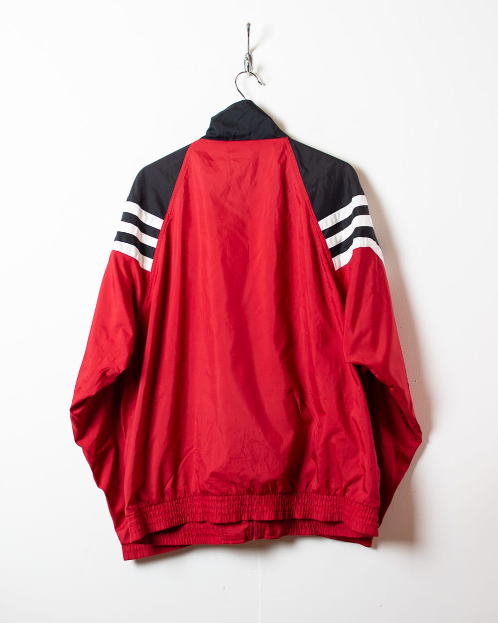 Black Adidas Windbreaker Jacket - Large