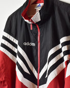 Black Adidas Windbreaker Jacket - Large