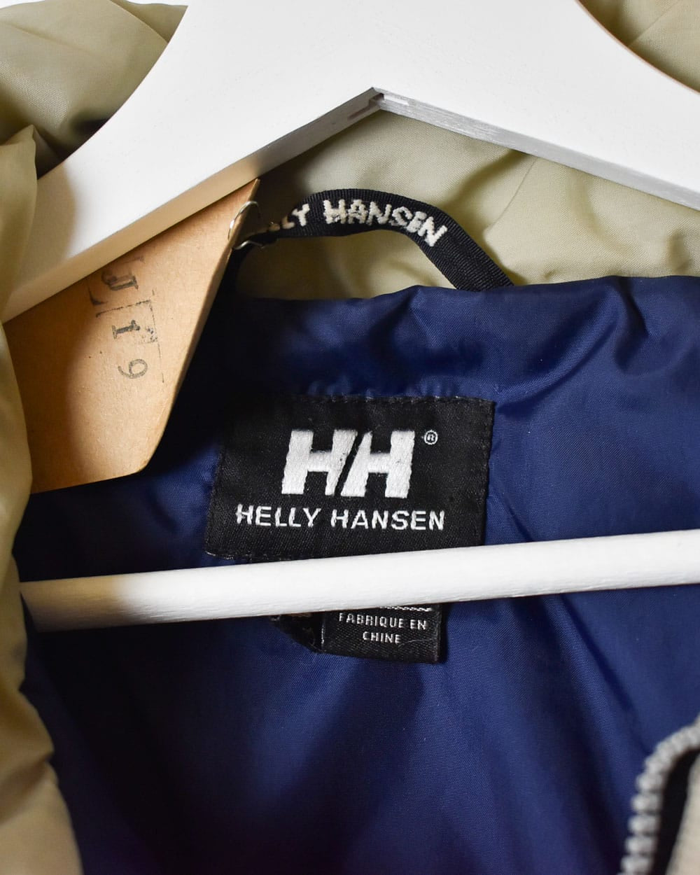 Neutral Helly Hansen Puffer Jacket - Small