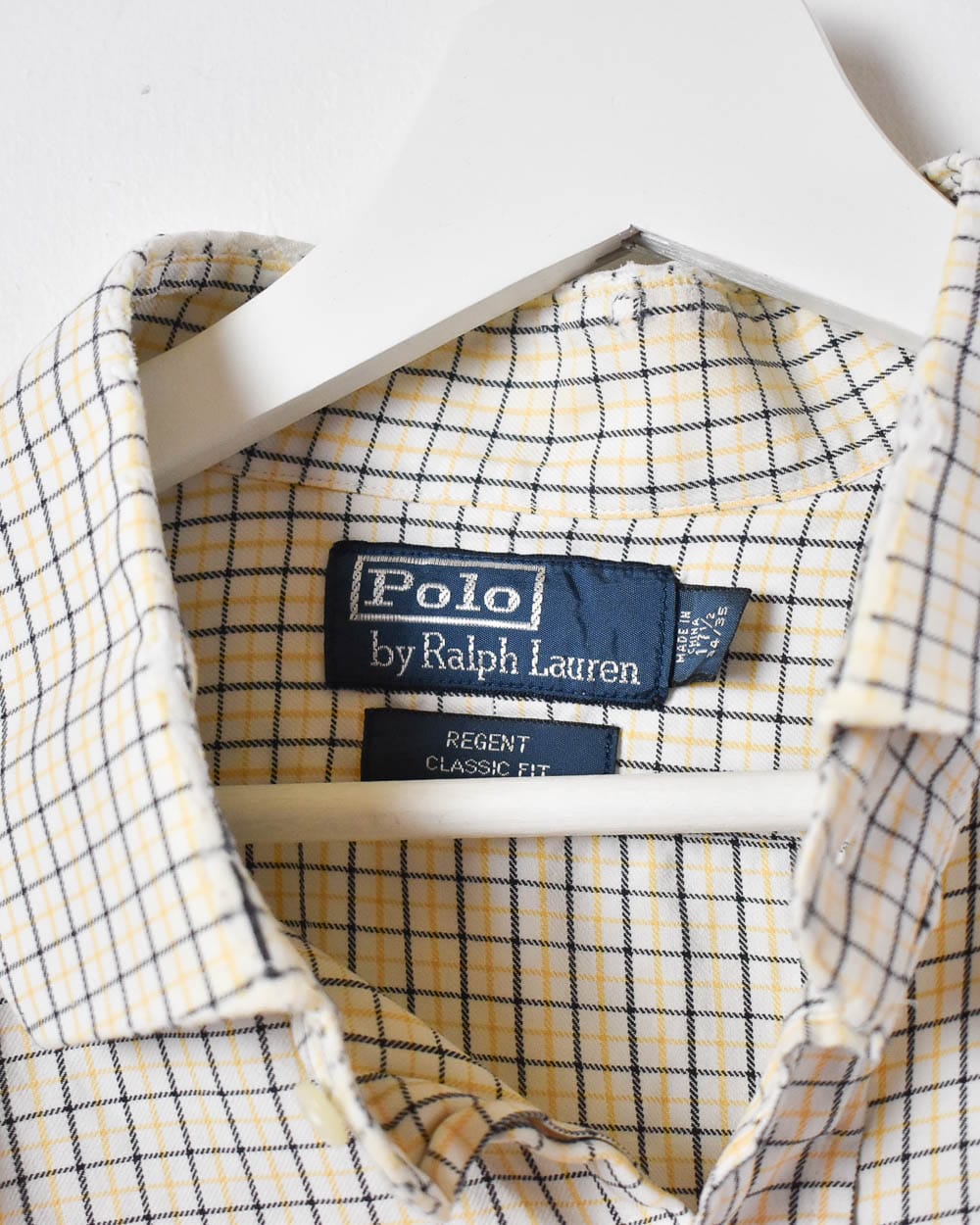 Neutral Polo Ralph Lauren Checked Shirt - X-Large