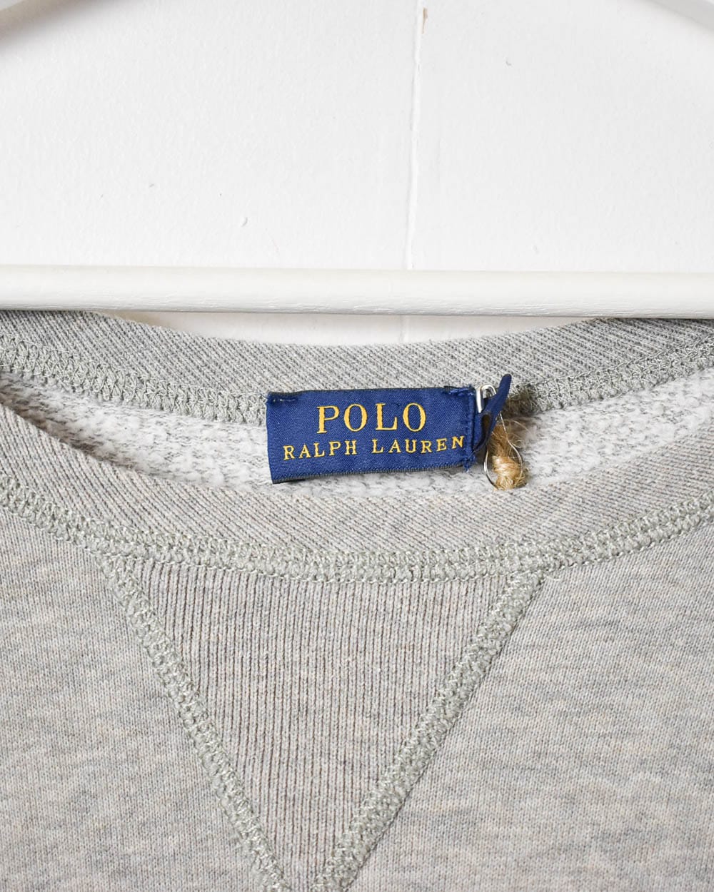 Stone Polo Ralph Lauren Sweatshirt - Medium Women's