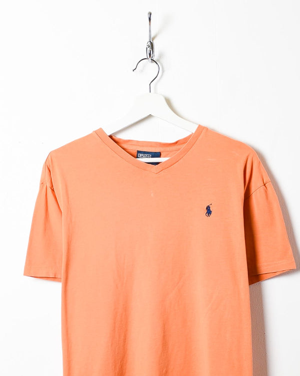 Orange Polo Ralph Lauren T-Shirt - Medium