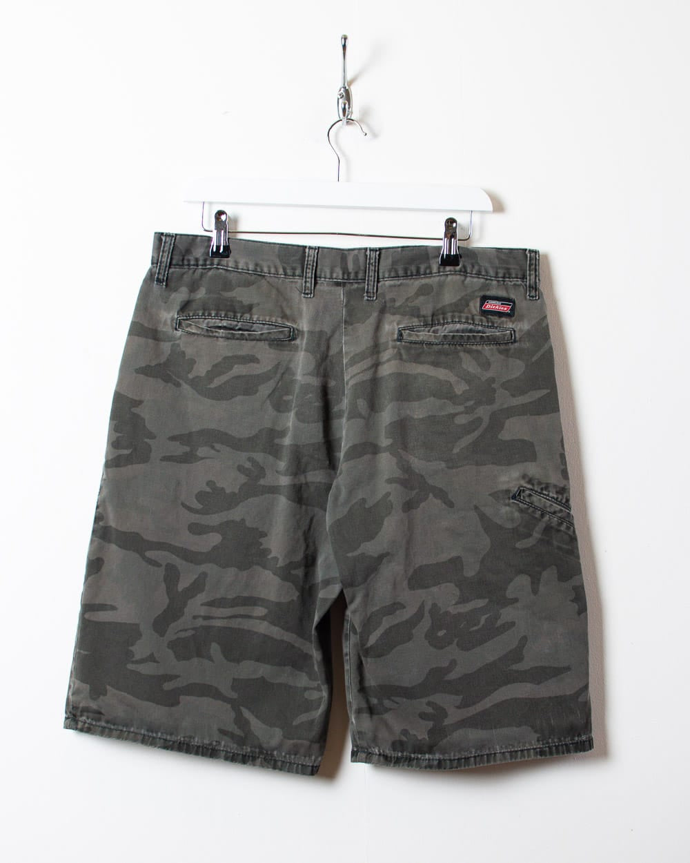 Grey Dickies Camo Shorts - W36 L23