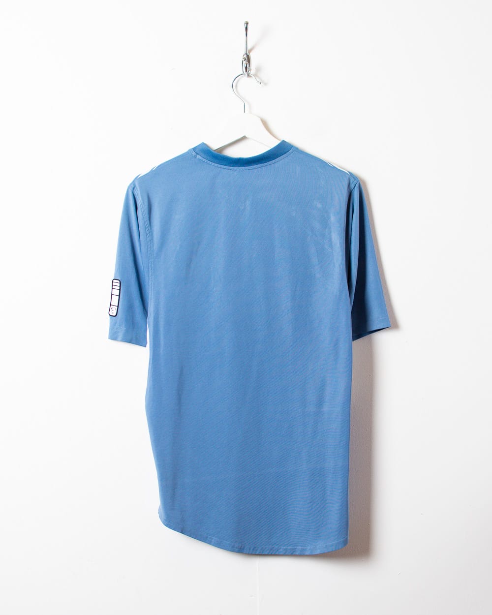 Blue Nike Striped T-Shirt - Small