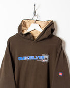 Brown Quiksilver Hoodie - Large