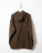 Brown Quiksilver Hoodie - Large