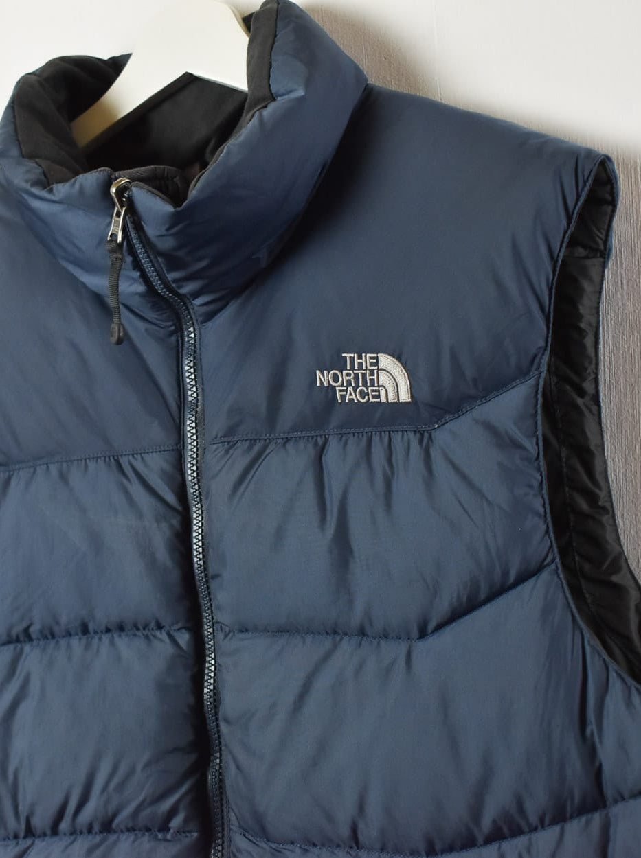 Navy The North Face 550 Down Gilet - Large