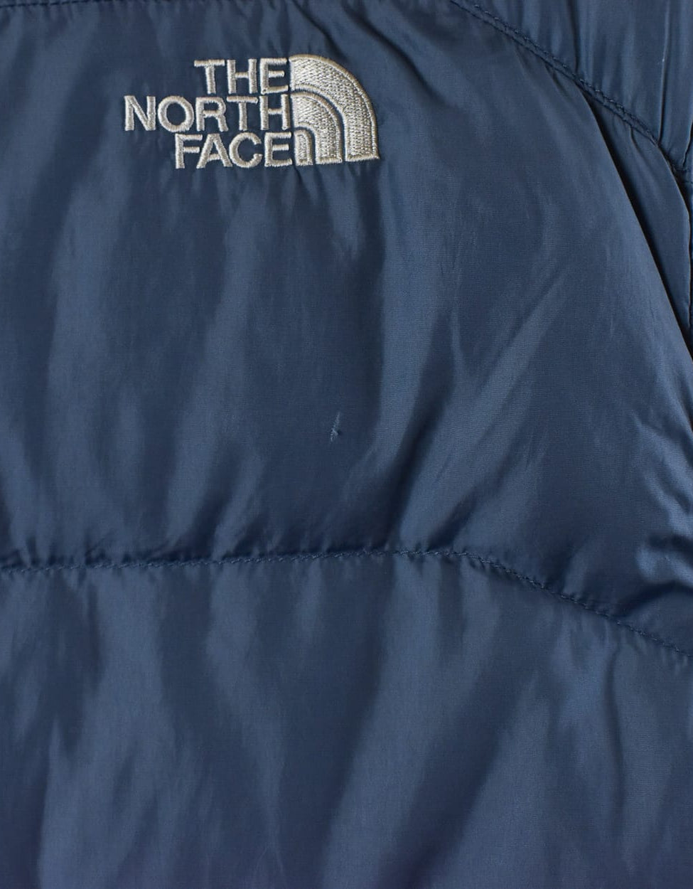 Navy The North Face 550 Down Gilet - Large
