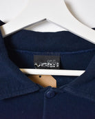 Navy Voith Collared Sweatshirt - X-Large