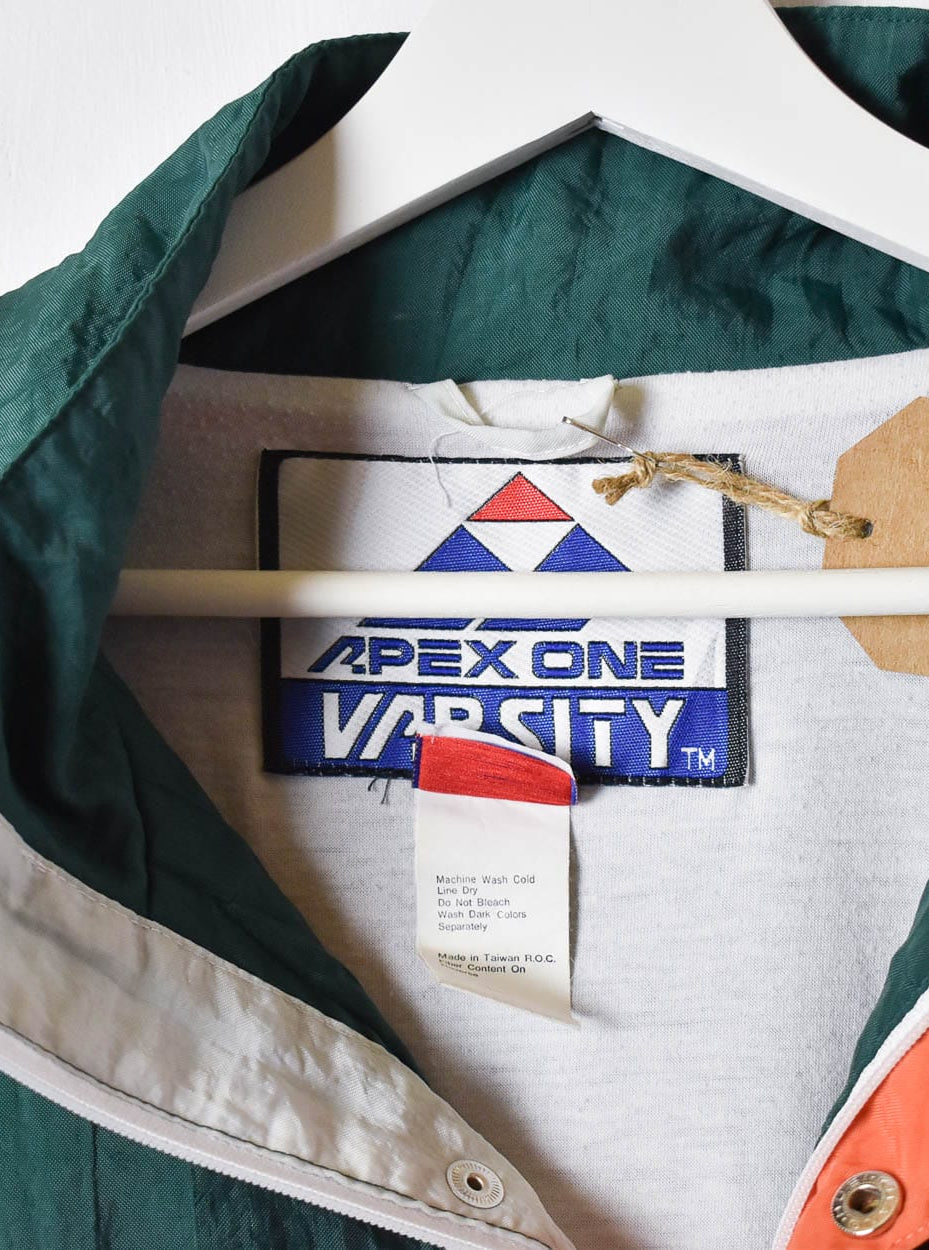 Green Apex One Miami University 1/4 Zip Windbreaker Jacket - Large