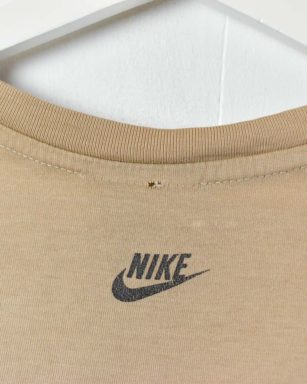 Brown Nike T-Shirt - Medium