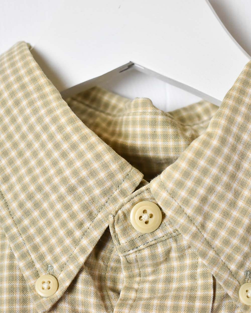 Neutral Polo Ralph Lauren Sportsman Checked Shirt - Medium