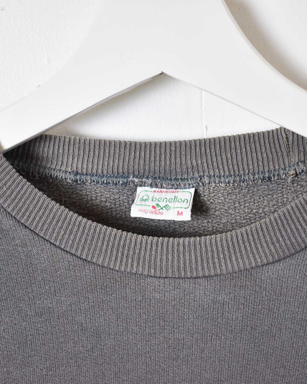 Grey United Colors Of Benetton Sweatshirt - X-Small