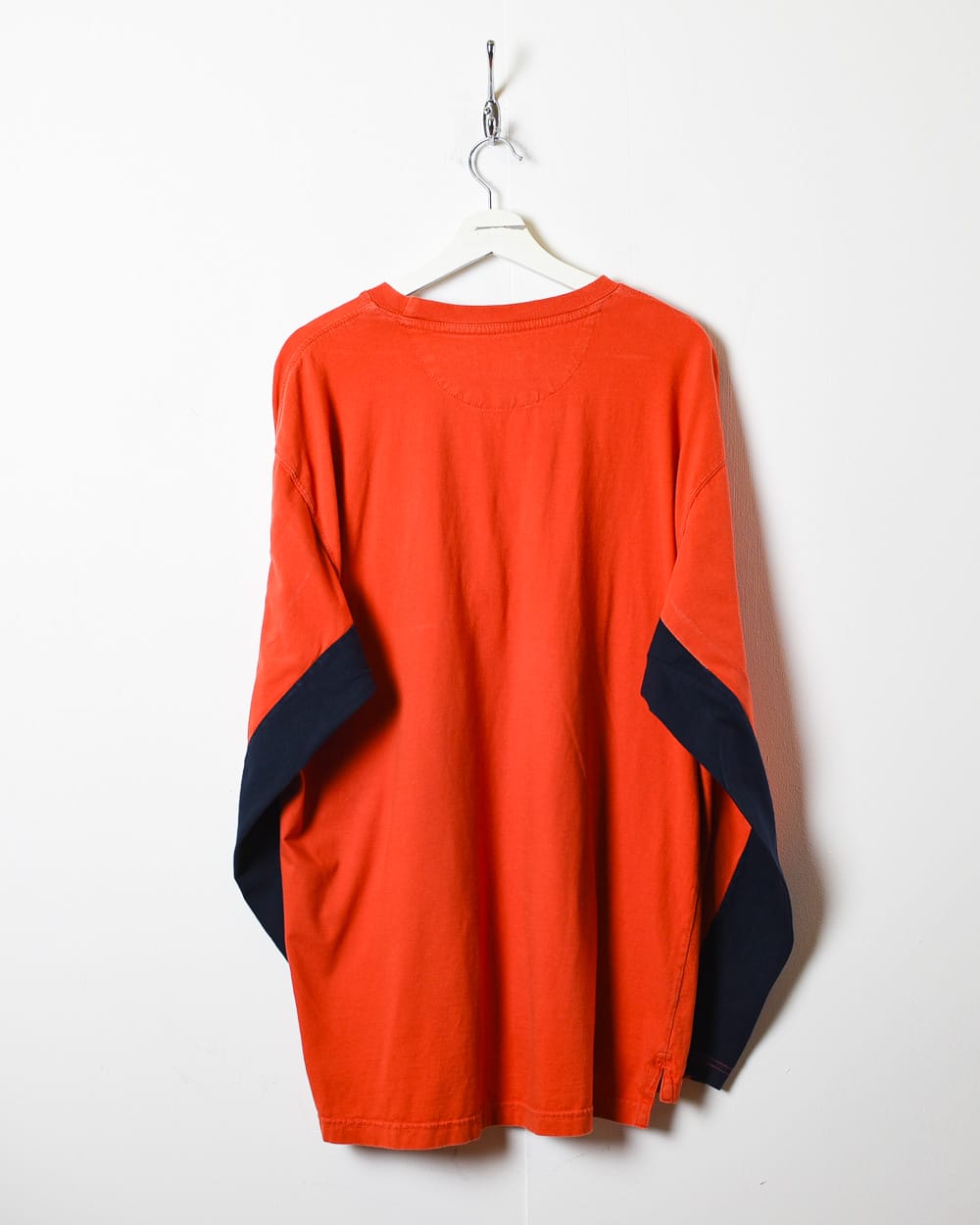 Orange Chaps Ralph Lauren Long Sleeved T-Shirt - X-Large