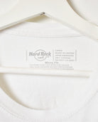 White Hard Rock Cafe Malta T-Shirt - Large