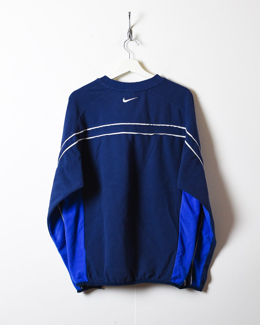 Blue Nike Team Total 90 Fleece Sweatshirt - Large